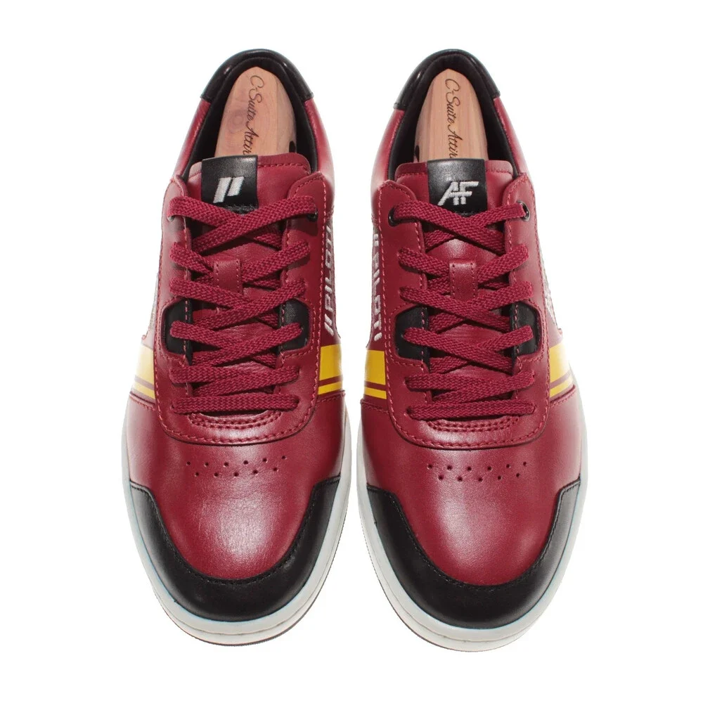 Piloti NWB Competizione AF Corse Driving Sneakers Size 7 US in Red Leather